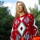 Sweater Gitano Lana Base Rojo