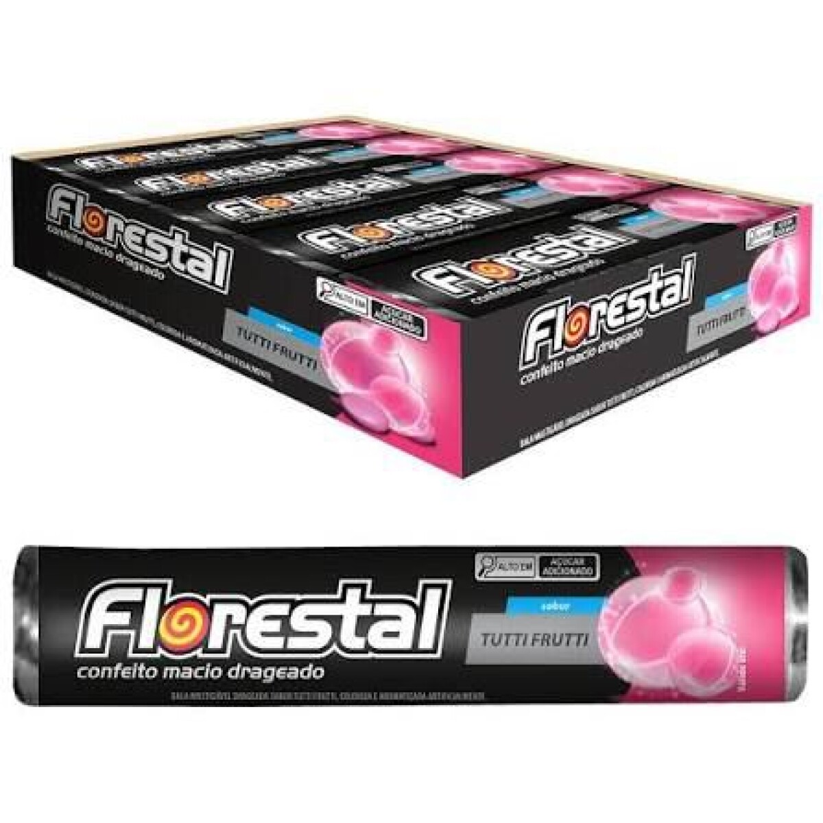 CARAMELO FLORESTAL DRAGEADO X10 PCS TUTTI 320GRS 