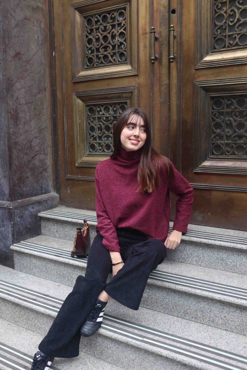 SWEATER HELSA - VINO 