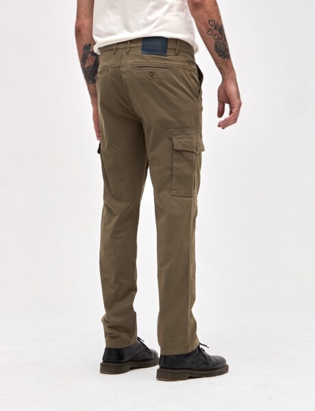 Pantalón cargo Roque I26 Oliva