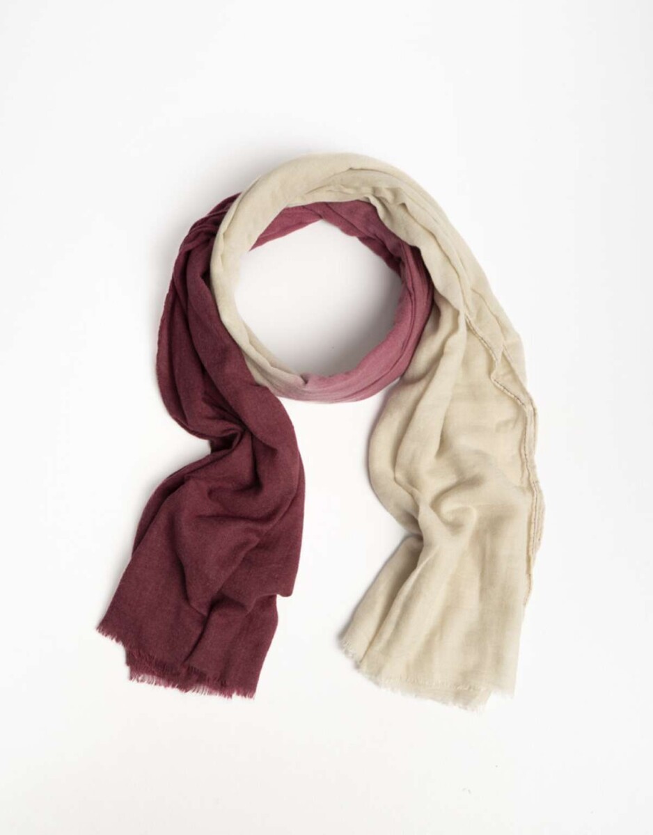 Pashminas - Combinacion Bicolor 