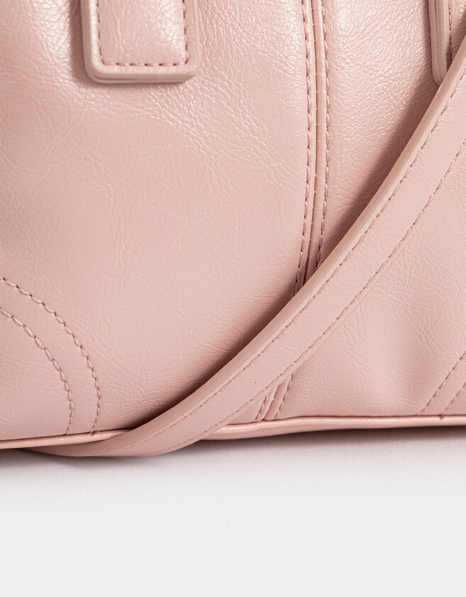 City Cartera City Cuerina - Rosa Viejo