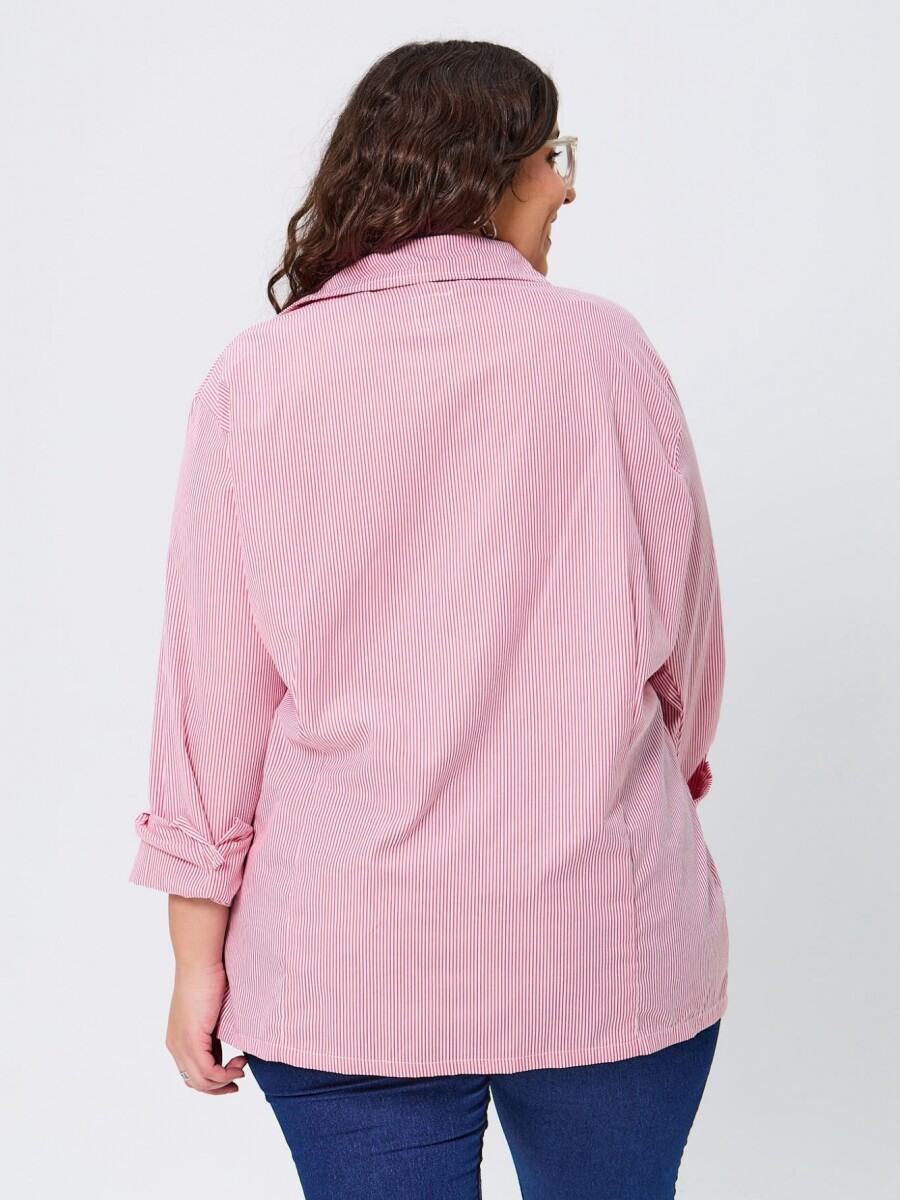 Camisa Camilu Roja rayas
