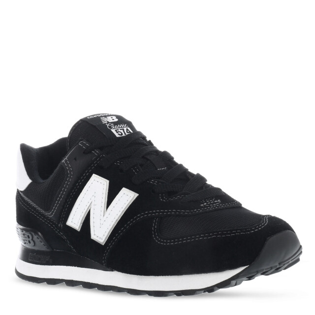 Championes de Hombre New Balance 574 Negro - Blanco