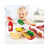 Juego de Comida Rápida Hape En Madera Juego de Comida Rápida Hape En Madera