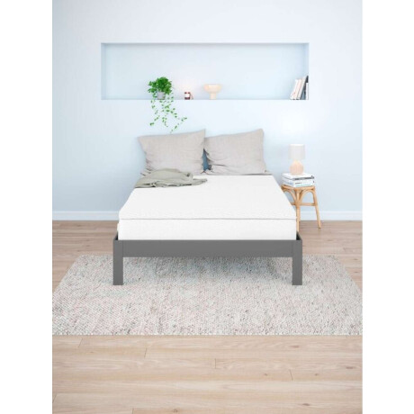 Colchon Top 140X190 Frya Wellpur Gris