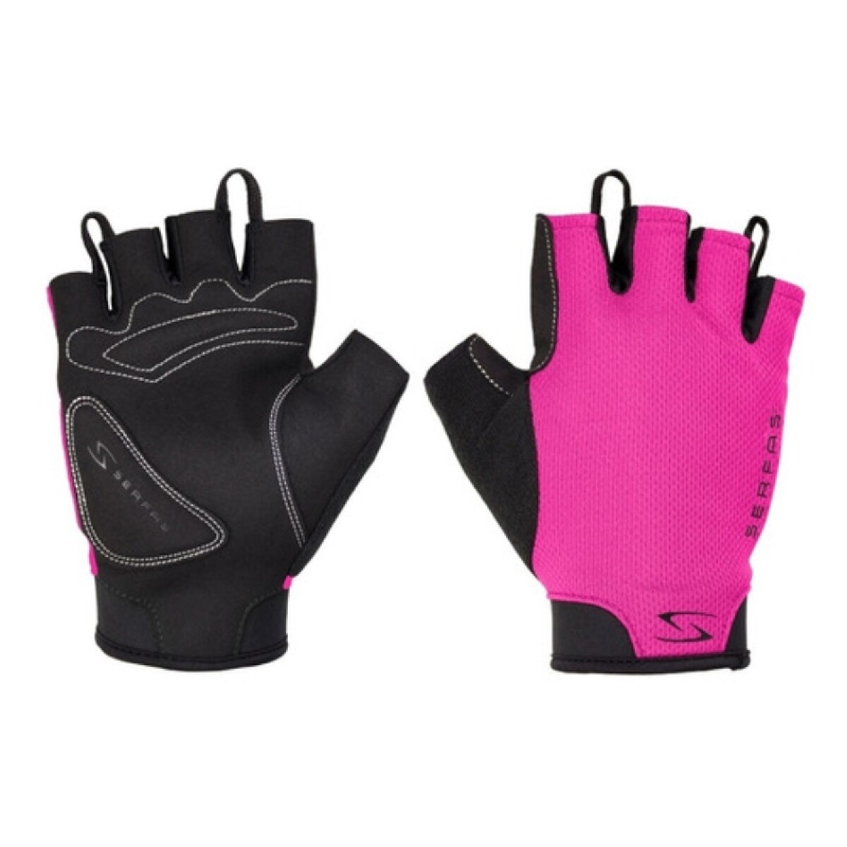 Guantes Ciclista Cortos Serfas Starter - Rosado 