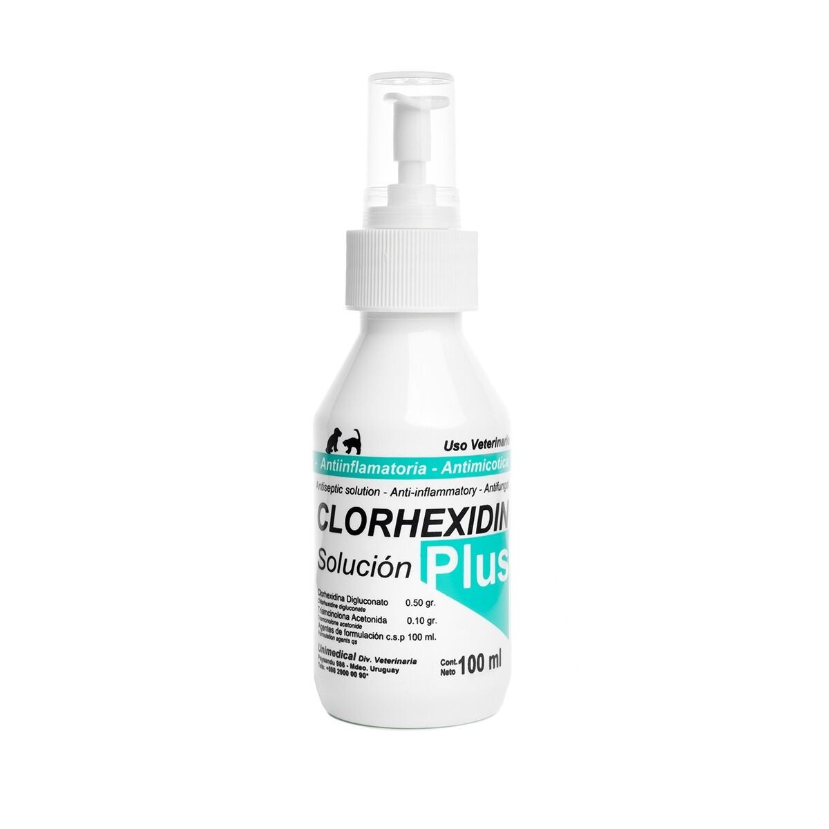 CLORHEXIDIN PLUS SOLUCIÓN 100 ML 