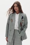 Blazer Joseph en Lino y Algodón Wilfred Checks