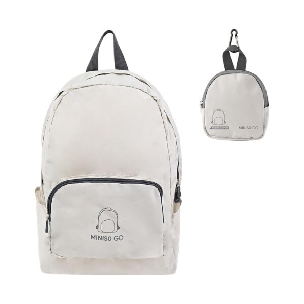 Mochila mini-GO beige