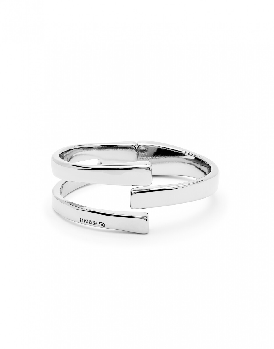 PULSERA RIGIDA DE ALEACIÓN DE METALES BAÑADA EN PLATA DE LEY - Pulsera 