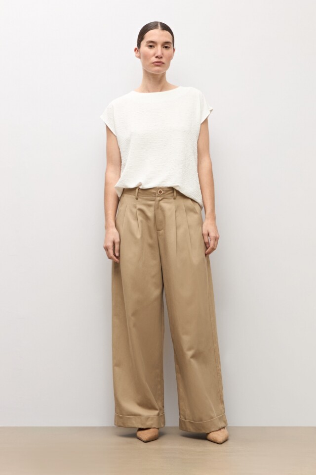 Blusa plumeti crudo