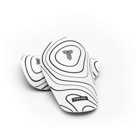 Espinilleras Pro Tiffosi de Hombre Blanco