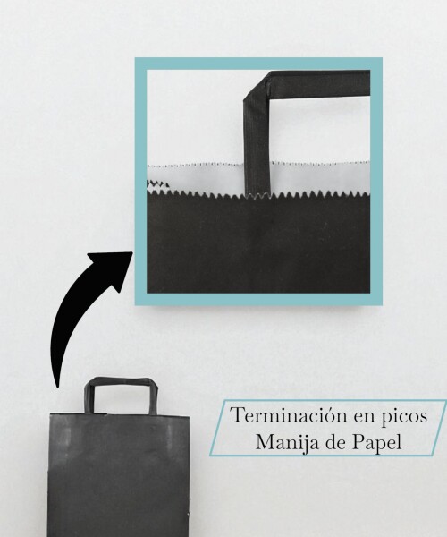 Bolsa 22x10x30 cm NEGRO