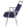 Silla Alta Aluminio Playa Extra Reforzada Hasta 140 Kg. Mor Color Azul Silla Alta Aluminio Playa Extra Reforzada Hasta 140 Kg. Mor Color Azul