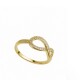 ANILLO MODELO INFINITO EN ORO 10K CON ZIRCONIAS ANILLO MODELO INFINITO EN ORO 10K CON ZIRCONIAS