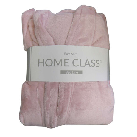 Bata de Cama Microfibra Home Class Talle P al XG Coral
