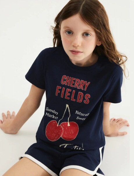 CAMISETA INFANTIL CON ESTAMPA BLUSA MM FEM