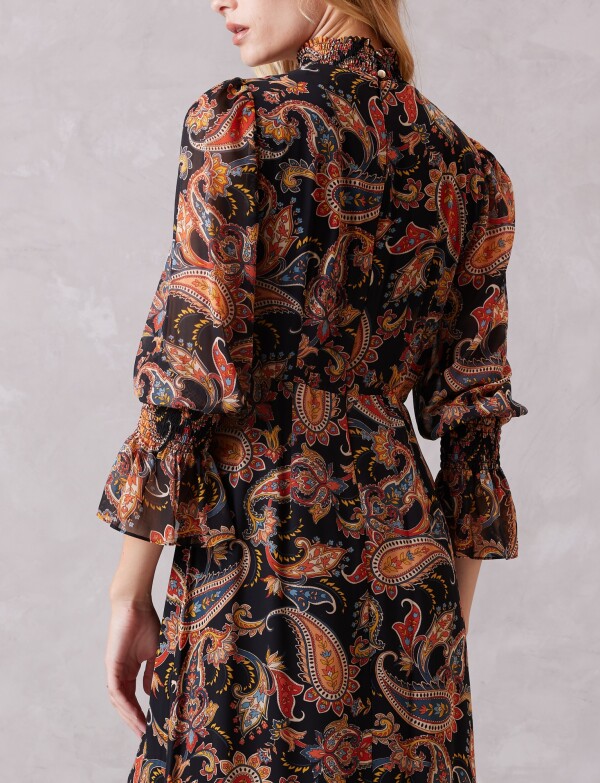 Vestido Arabesc MULTI/NEGRO