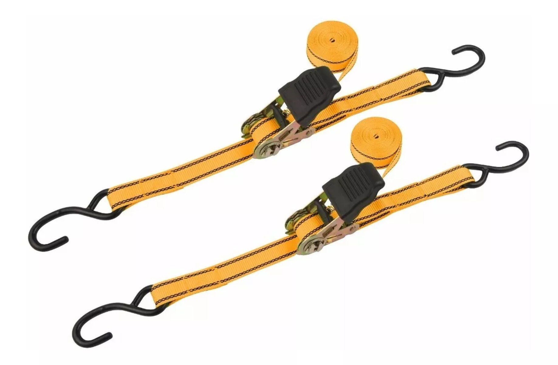 TOLSEN JUEGO 2 CINTAS CATRACAS CARGA 25MM*5M 450K 