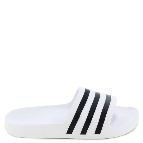 Chanclas de Hombre Adidas Adilette Aqua Blanco - Negro