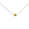 Conjunto Bolita-Oro bajo- Sin piedra-CJ8047 Sinpiedra