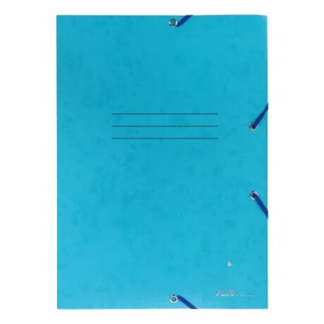 Carpeta con Elástico Plus Office Celeste