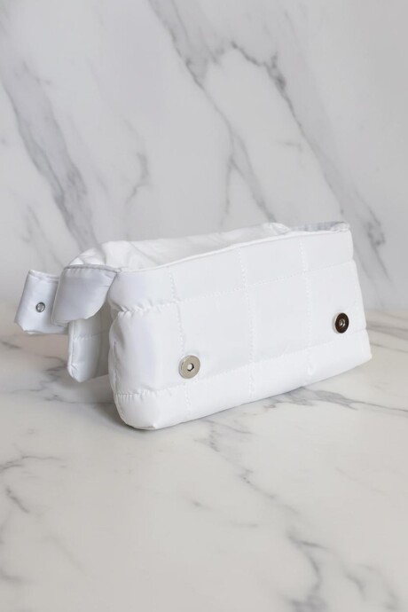 Cartera Puffy Blanco