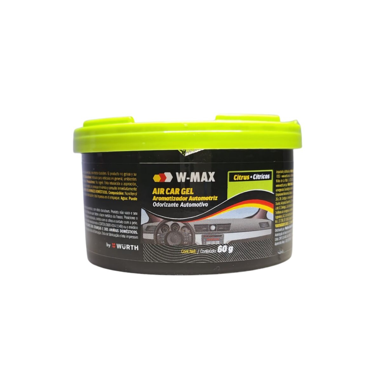 PERFUMADOR DE AUTO GEL FRESH WMAX CITR — Familcar