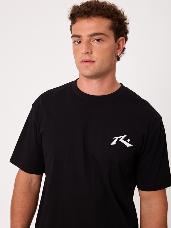 T-SHIRT KYLE S27 RUSTY Negro