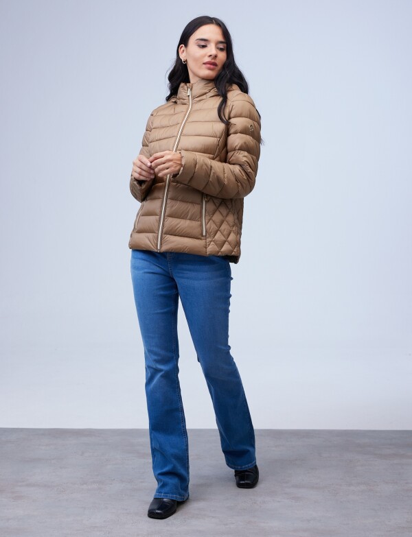Campera Packable TOSTADO