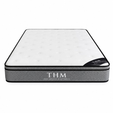 Sommier Baul Queen HAMPTONS Hybrid Ruthenium Con Respaldo Sommier Baul Queen HAMPTONS Hybrid Ruthenium Con Respaldo