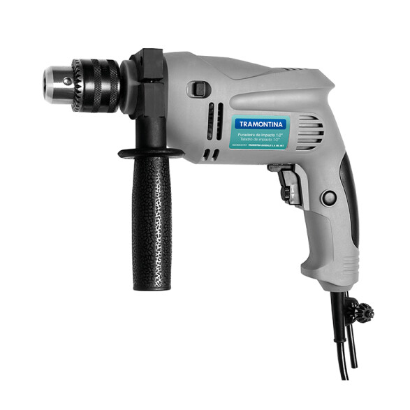 Taladro 1/2" 500W con percutor, velocidad variable TH0102