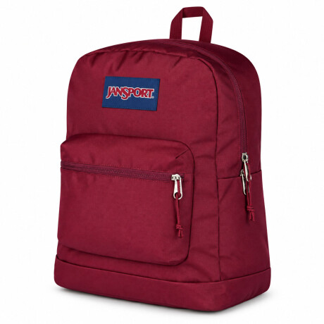 Mochila Escolar p/ Laptop Jansport Cross Town Plus Original Cherry Lacquer