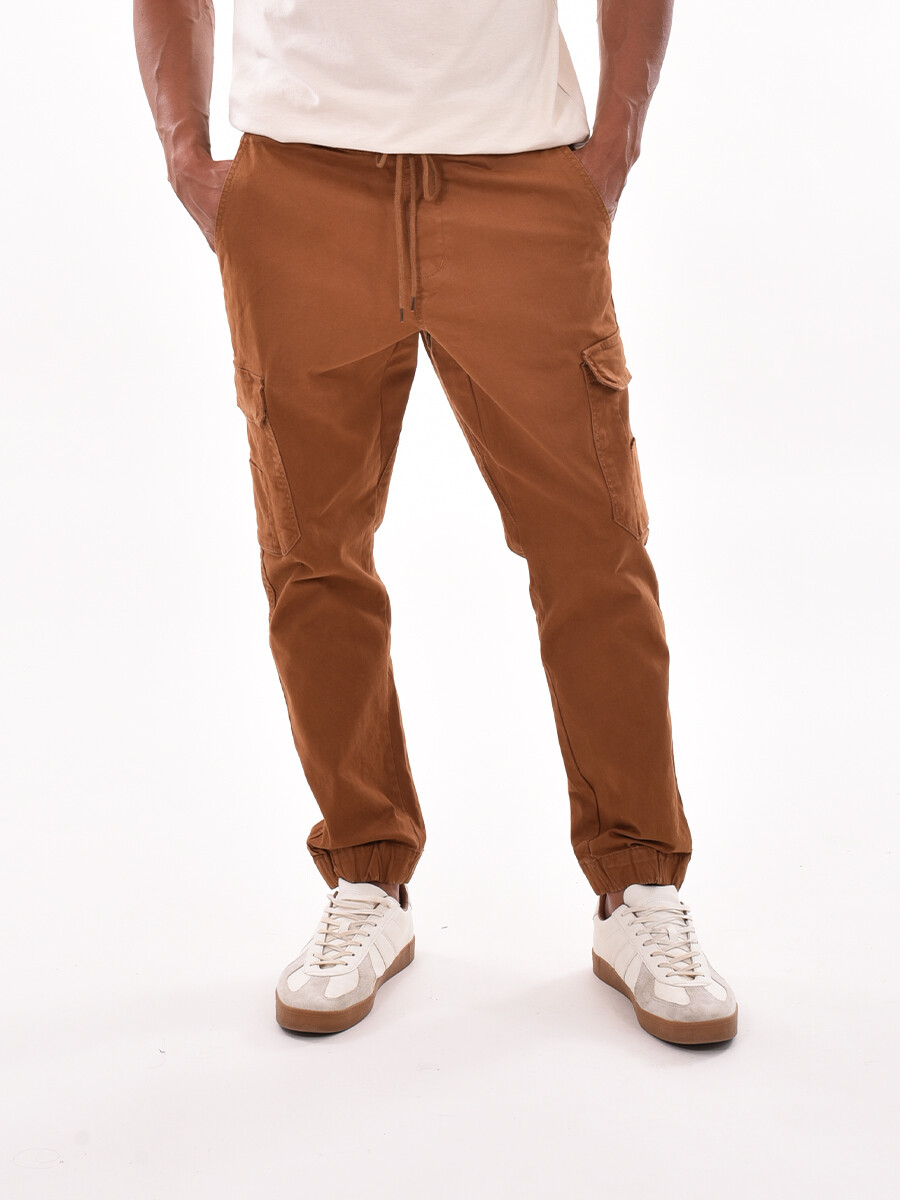 PANTALON JOGGER ANTONIO - CAMEL 