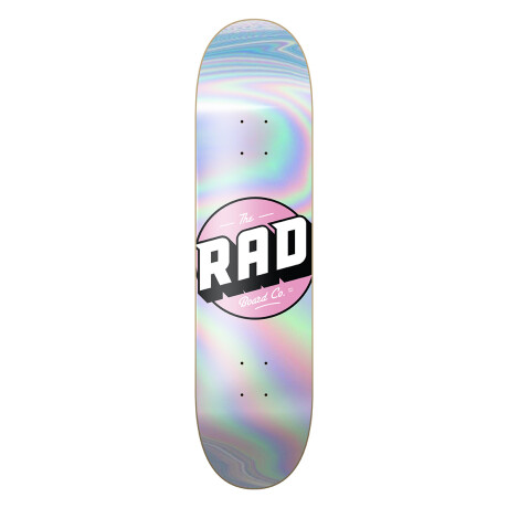 Deck Skate Rad 8.0" - Modelo Holographic - Pink (Lija incluida) Deck Skate Rad 8.0" - Modelo Holographic - Pink (Lija incluida)
