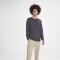 BLUSAO MASCULINO ADULTO (SWEATER) PRETO ESCURO
