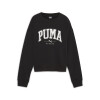 Buzo Puma Squad Crew TR de Mujer - 682493 01 Negro