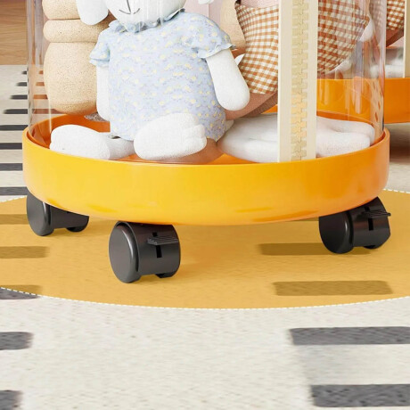 Organizador Juguetes Peluches 160Cm C/Cierre Naranja