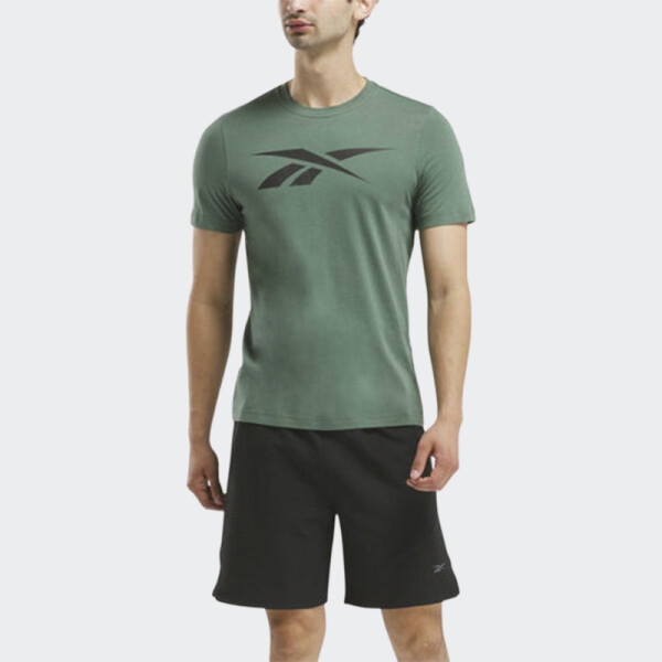 Remera Reebok Vector Tee Verde