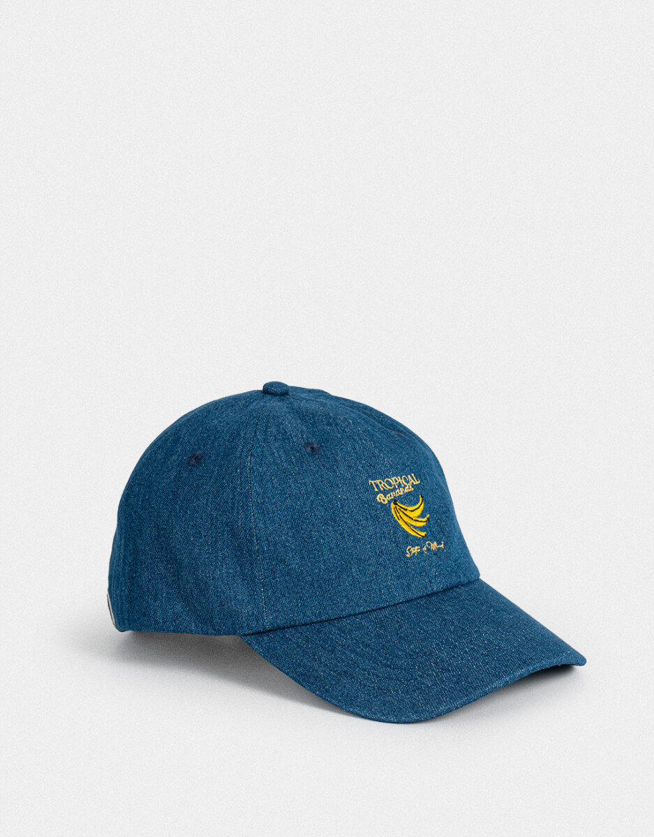 Gorra Denim Bordada 
