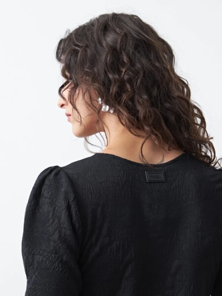 BLUZA D.CASSIN TOKUSHIMA NEGRO