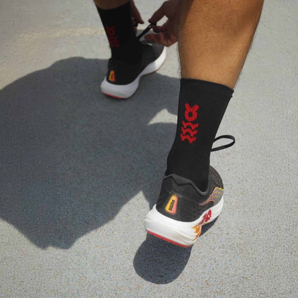 Medias Running BH N&R Unisex Negro