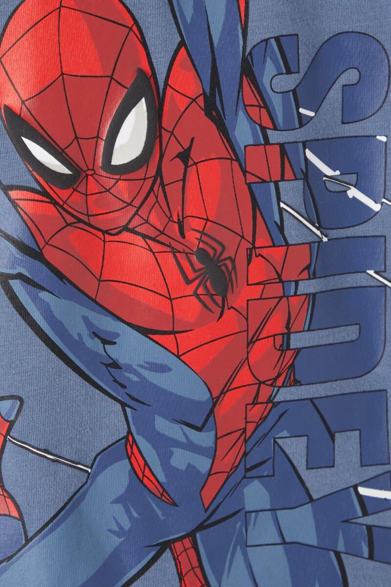 Camiseta Manga Corta "spider Man" China Blue