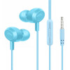 Auriculares con cable in ear L-204 extra bass azul Auriculares con cable in ear L-204 extra bass azul