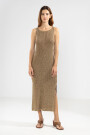 ELI LUREX DRESS Camel