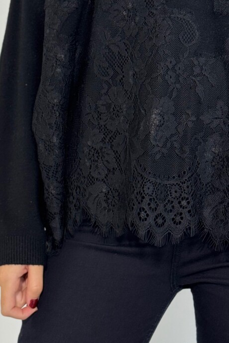 SWEATER GAL Negro