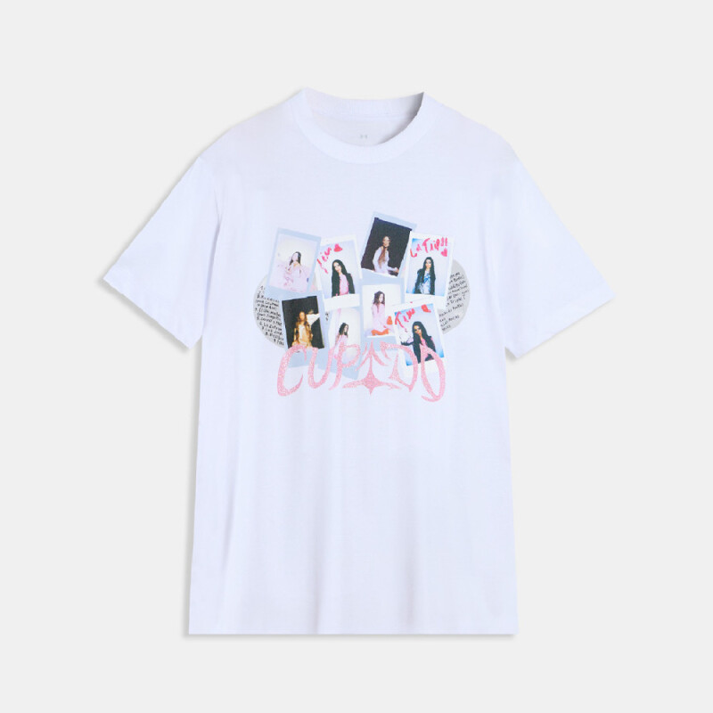 UA W BFOS LOGO TEE SS TINI CUPID-WHT WHT-101