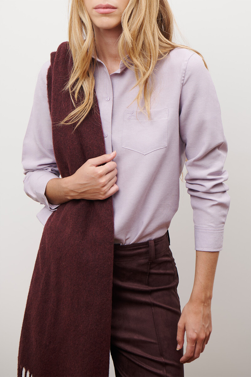 CAMISA OXFORD LILA