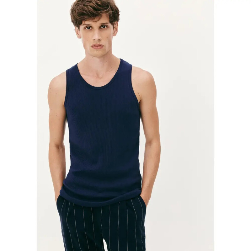 CAMISETA REGATA MASC AZUL ESCURO